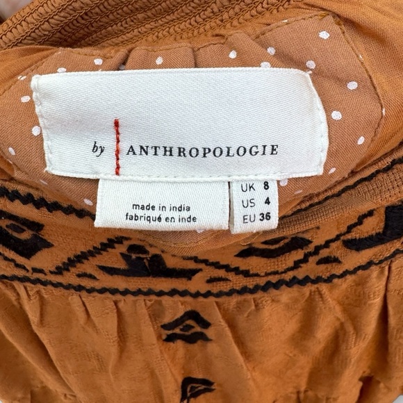 Anthropologie Bohemian Tiered Midi Skirt - Picture 6 of 13